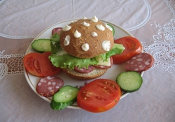Рецепт: Гамбургер