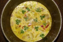 Шаг 5: Смесью залейте овощи. Запеканку готовить …