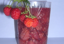 Кисель клубнично-малиновый