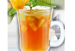 Персик, очарованный солнцем