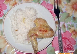 Рецепт: Куриные крылышки, запеченные в духовке