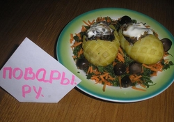 Рецепт: Лапти на поляне