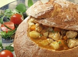 Как приготовить суп в хлебе