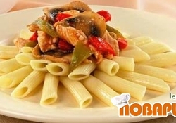 Рецепт: Курица с грибами по-итальянски