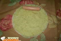 Шаг 2: Картофель отварить и потоптать как …