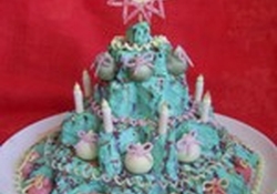 Рецепт: Торт «Новогодняя ёлочка»