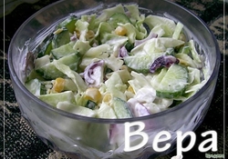 Рецепт: Быстрый салат