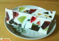 Тортик "Битое стекло" (Диета Дюкана)