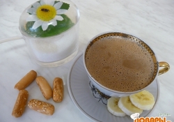 Рецепт: Кофейно-шоколадный напиток "Банано"