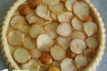 Шаг 2: Груши слегка обжарить на слив. …