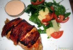 Куриная грудка в беконе