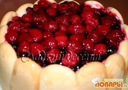 Рецепт: Ягодное лукошко