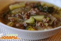 Шаг 5: Все, суп готов. По желанию …