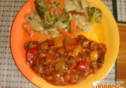 Рецепт: Грибной гуляш