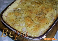 Рецепт: Золотистый картофель