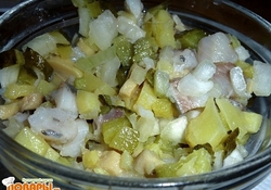 Рецепт: Салат «Нептун»