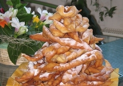 Рецепт: Крембли (мягкий хворост)