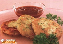 Оладьи овощные