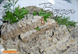 Рецепт: Паштет из фасоли