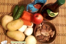 Шаг 1: Лук мелко нарезать и замариновать …