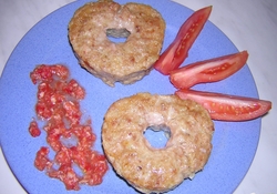 Рецепт: Куриные маффины "Искушение"