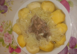 Рецепт: Бешбармак