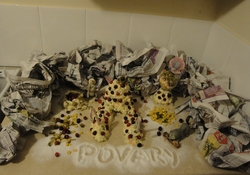 Рецепт: Креативный городок "Оливьешник"