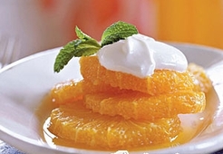 Цитрусовые в сиропе