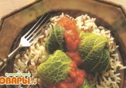 Рецепт: Голубцы из савойской капусты