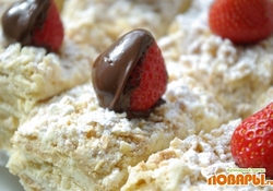 Рецепт: Пирожное Наполеон