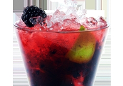 Рецепт: Кайпиринья ежевичная