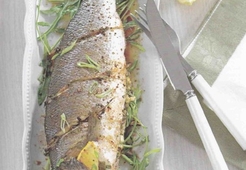 Сибас в кантонском стиле