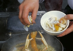 Рецепт: Ризотто с морепродуктами