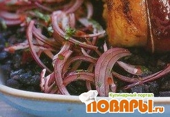 Релиш с луком, чили и кориандром