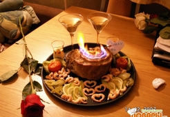 Запеченное мясо "Горящие чувства"