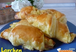 Рогалики с ветчиной и сыром