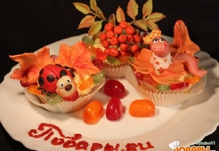 Капкейк лимонный