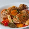 Фрикасе из курицы по-креольски