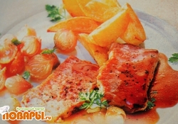 Рецепт: Стейки в красном вине