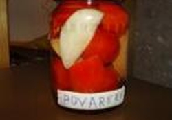 Рецепт: Маринованные помидоры с фруктами