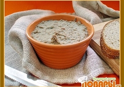 Рецепт: Паштет из куриной печени с бренди