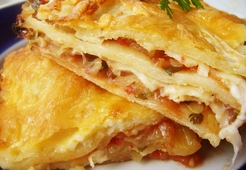 Вегетарианская лазанья