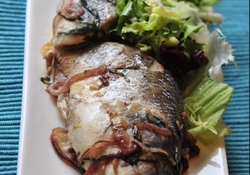 Рецепт: Форель на сковороде