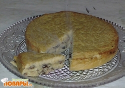 Рецепт: Картофельная бабка с грибами