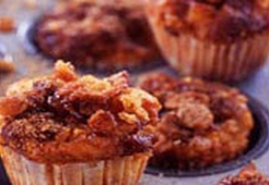 Яблочно-карамельные маффины