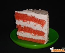 Рецепт: Вишневый масляный бисквит