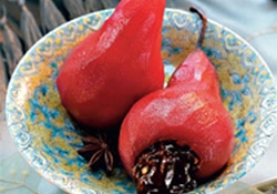 Рецепт: Груши «помпадур» (они же груши, фаршированные шоколадом)