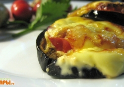 Рецепт: Овощные бутерброды в аэрогриле