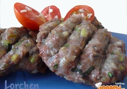 Рецепт: Шницель рубленый на решётке