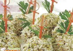 Рецепт: Шарики из лосося